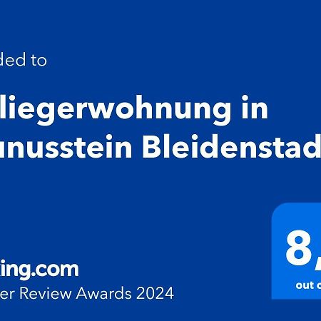 Einliegerwohnung In Taunusstein Bleidenstadt Екстер'єр фото