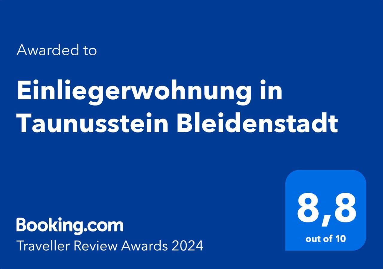 Einliegerwohnung In Taunusstein Bleidenstadt Екстер'єр фото